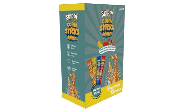 SKIPPI FORAYS INTO NEW FMCG RANGE WITH LAUNCH OF CORNSTICKS