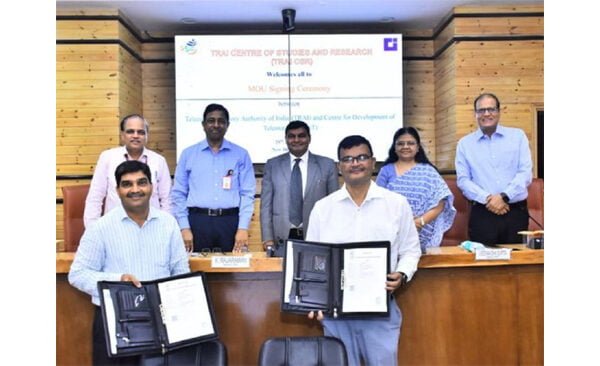 TRAI and C-DoT sign MoU to establish mechanism of technical and institutional cooperation in telecommunications