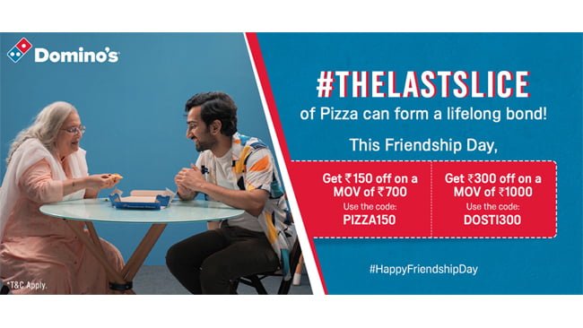 Celebrate Friendship Day with Domino’s Campaign #YourBestiesTreat