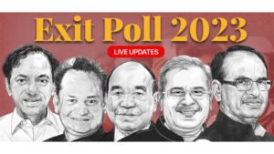 Exit poll 2023: BJP government in Rajasthan-Madhya Pradesh, Congress government in Chhattisgarh-Telangana; Hung Assembly Estimates in Mizoram