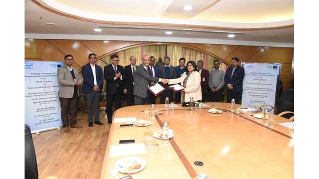 NTPC and Oil India Limited’s Numaligarh Refinery Limited to build strategic partnership in Green Chemicals and Green Projects