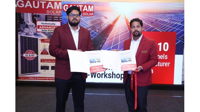 Gautam Solar Releases White Paper for PM-KUSUM Scheme Compliance and Opens New Warehouse in Jaipur