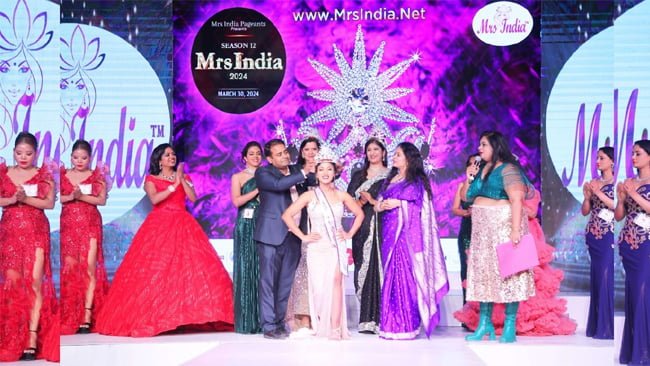 ‘Ranu Sharma Makes History as Mrs. Tourism Queen International 2024-2025 Winner’