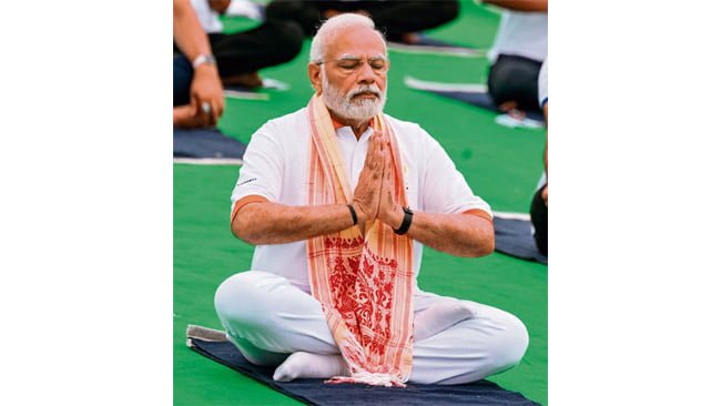 PM Modi to lead yoga day celebrations from Srinagar on June 21