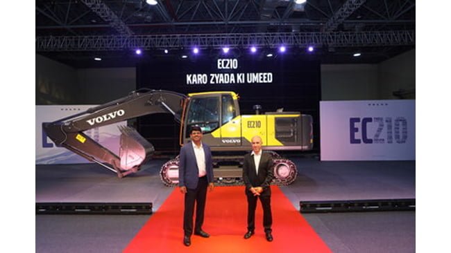 Volvo CE unveils new ‘Built for Bharat’ EC210 Hydraulic Excavator