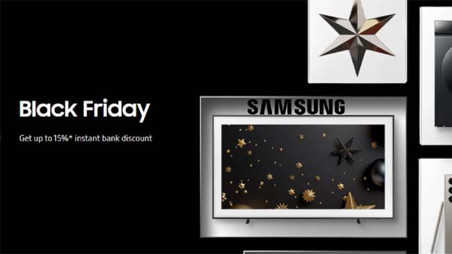 Samsung India Announces Black Friday Deals on Flagship Smartphones