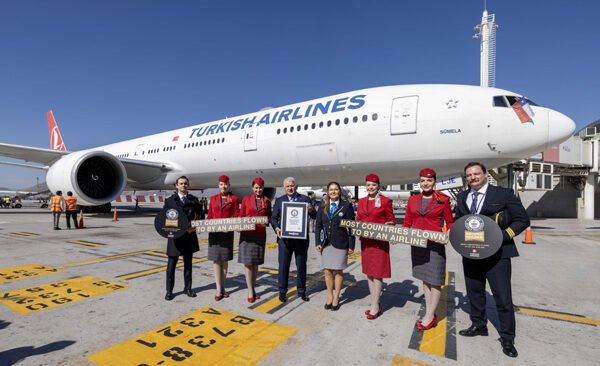 Turkish Airlines Sets Guinness World Records™ title forthe “Most Countries Flown to by an Airline”