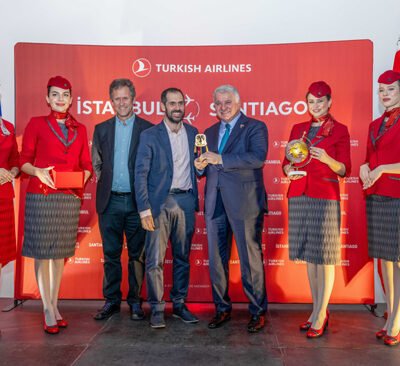 Turkish Airlines Starts its Flightsto Santiago, Chile