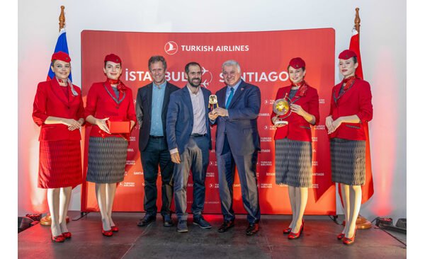 Turkish Airlines Starts its Flightsto Santiago, Chile