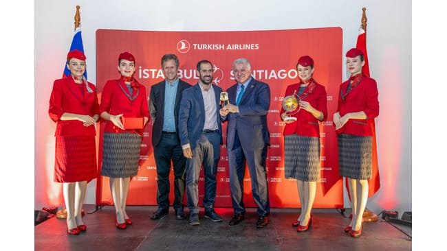 Turkish Airlines Starts its Flightsto Santiago, Chile