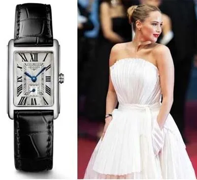 Jennifer Lawrence Wears Longines DolceVita at Cannes, Celebrating Timeless Elegance
