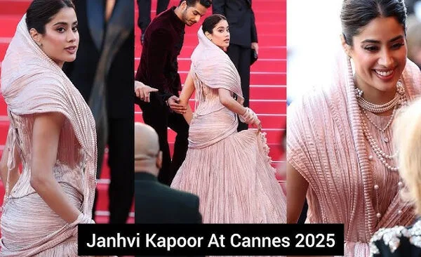 Janhvi Kapoor pays ‘royal’ tribute to Sridevi in Cannes 2025